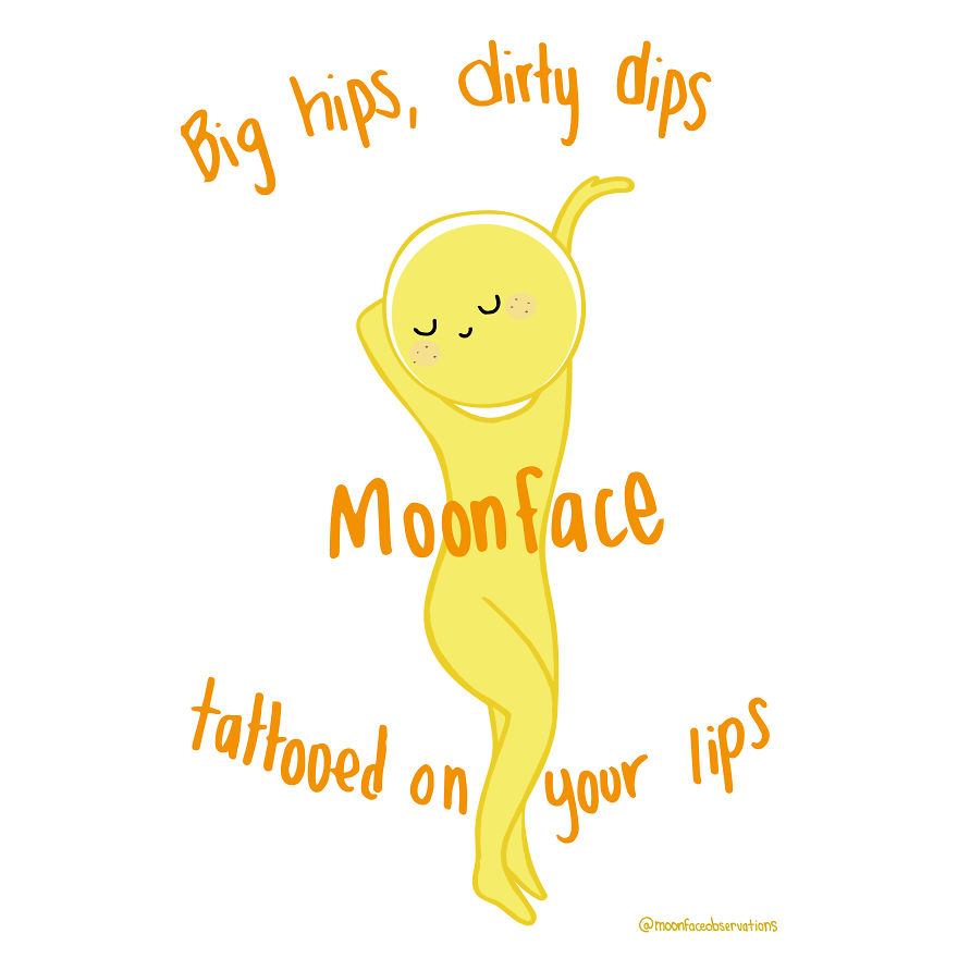 My Name Means Moon And My Face Is Round, So I Decided To Start These Moonface Comics My Name Means Moon And My Face Is Round, So I Decided To Start These Moonface Comics