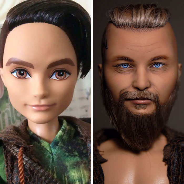 Ukrainian Artist Removes Makeup From Dolls To Repaint Them, And Result Is Almost Too Real