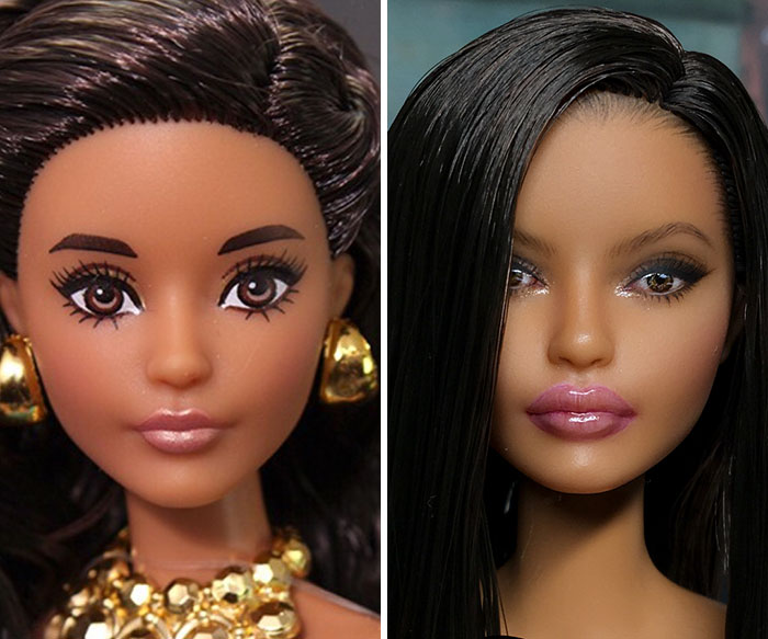 Ukrainian Artist Removes Makeup From Dolls To Repaint Them, And Result Is Almost Too Real