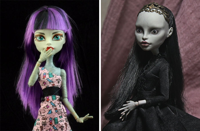 Ukrainian Artist Removes Makeup From Dolls To Repaint Them, And Result Is Almost Too Real