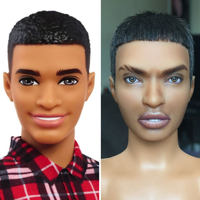 Ukrainian Artist Removes Makeup From Dolls To Repaint Them, And Result Is Almost Too Real