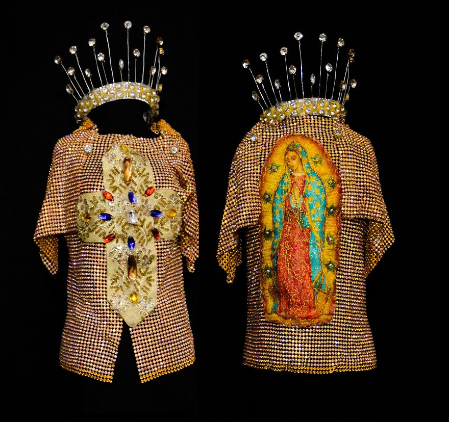 Dogs Wearing Outfits Inspired By Met Gala Heavenly Bodies Exhibit