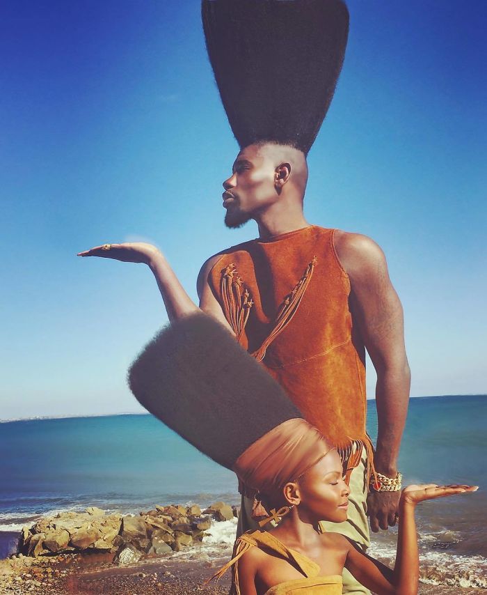 Father &#038; Daughter Duo Takes Over The Internet With Their Natural Hairdos