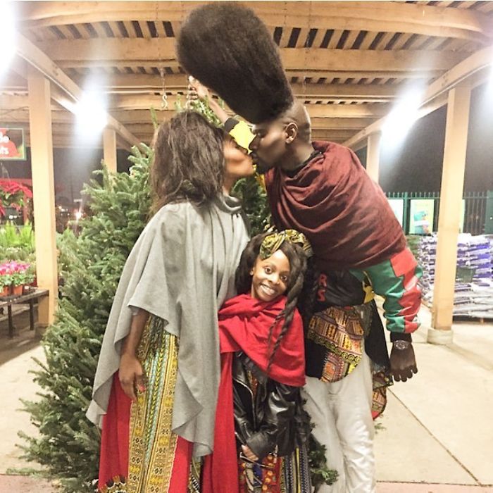 Father &#038; Daughter Duo Takes Over The Internet With Their Natural Hairdos