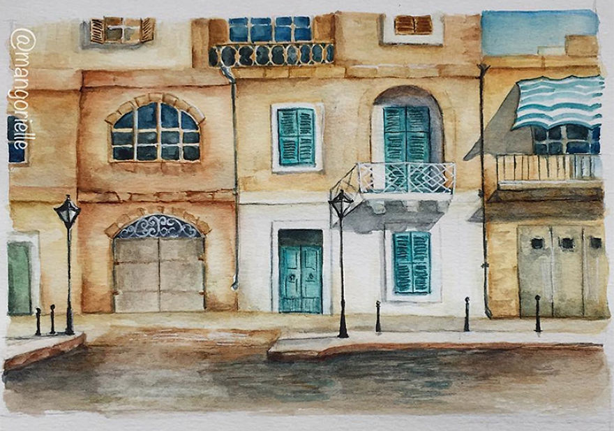 I Enjoy Painting Malta Since I’ve Visited It