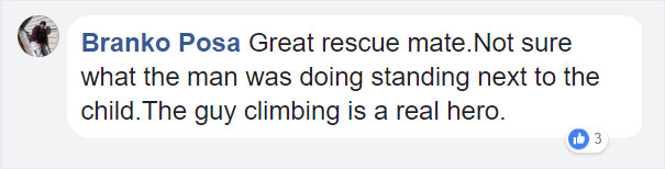 African Immigrant Climbs 4 Storeys With His Bare Hands In Less Than 30 Secs To Save 4-Year-Old Dangling From Balcony African Immigrant Climbs 4 Storeys With His Bare Hands In Less Than 30 Secs To Save 4-Year-Old Dangling From Balcony