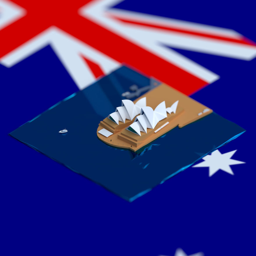 Around The World In Low Poly