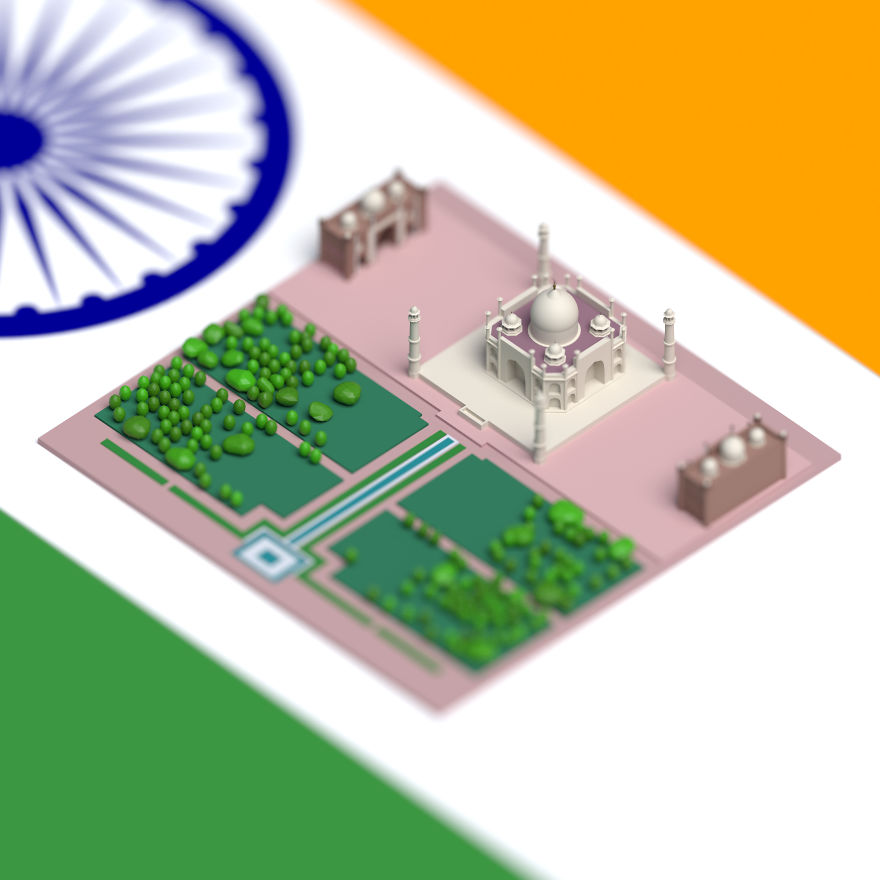 Around The World In Low Poly