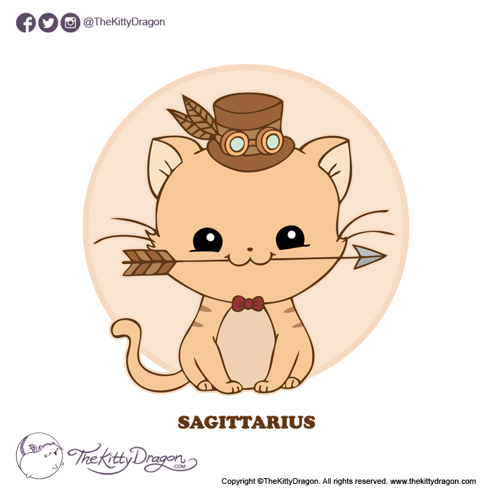 Steampunk Zodiac Kitties