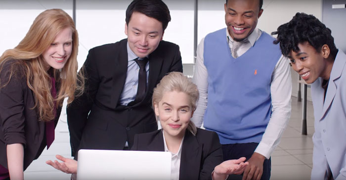 Emilia Clarke Tries Her Hand At Stock Photography, And The Result Is So Funny The Internet Wants Her To Star In ‘The Office’ Emilia Clarke Tries Her Hand At Stock Photography, And The Result Is So Funny The Internet Wants Her To Star In ‘The Office’