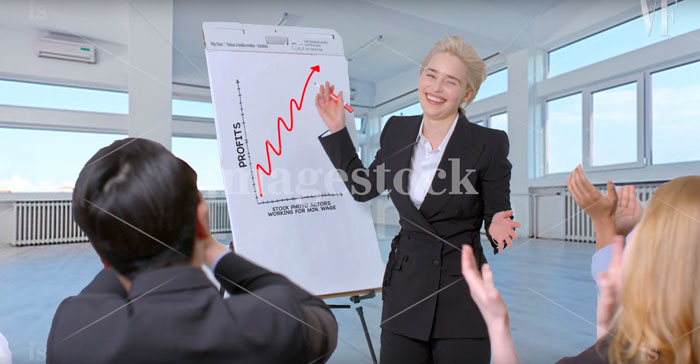 Emilia Clarke Tries Her Hand At Stock Photography, And The Result Is So Funny The Internet Wants Her To Star In ‘The Office’ Emilia Clarke Tries Her Hand At Stock Photography, And The Result Is So Funny The Internet Wants Her To Star In ‘The Office’