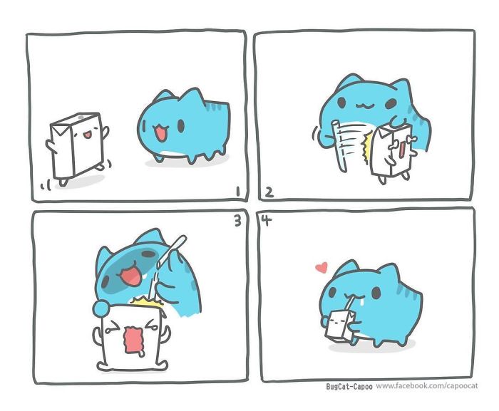 This Adorable Comic About A Cat-Bug Has A Dark Twist That You Probably Won&#8217;t See Coming