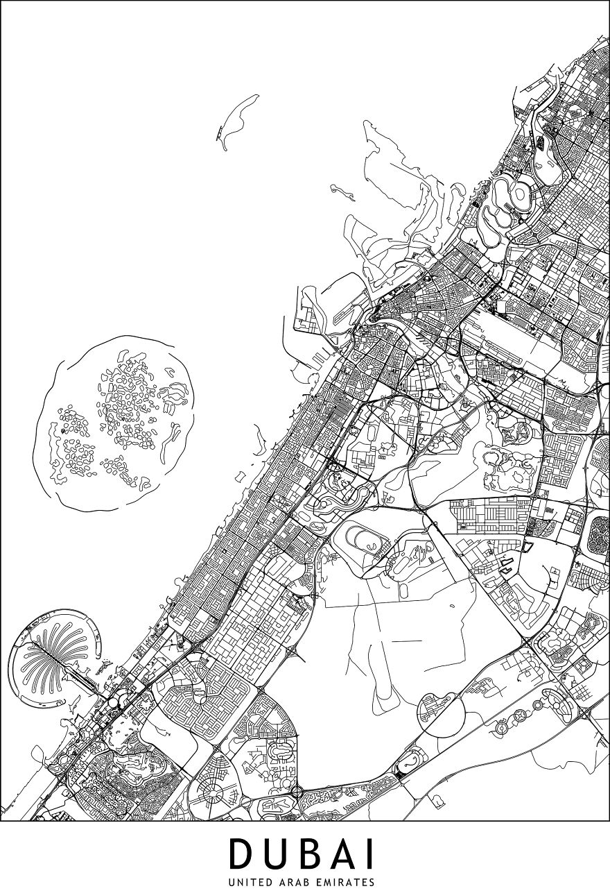 I Draw Line Maps Of World Cities I Draw Line Maps Of World Cities