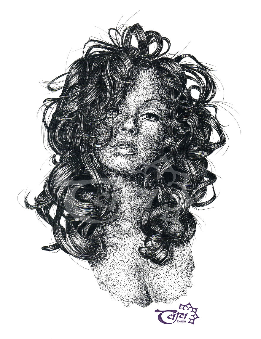 I Create Art With Ink Dots I Create Art With Ink Dots