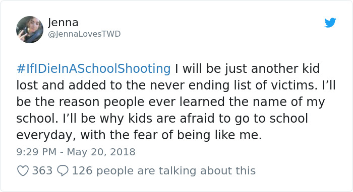 Students Start #IfIDieInASchoolShooting Hashtag And The Tweets Are Heartbreaking