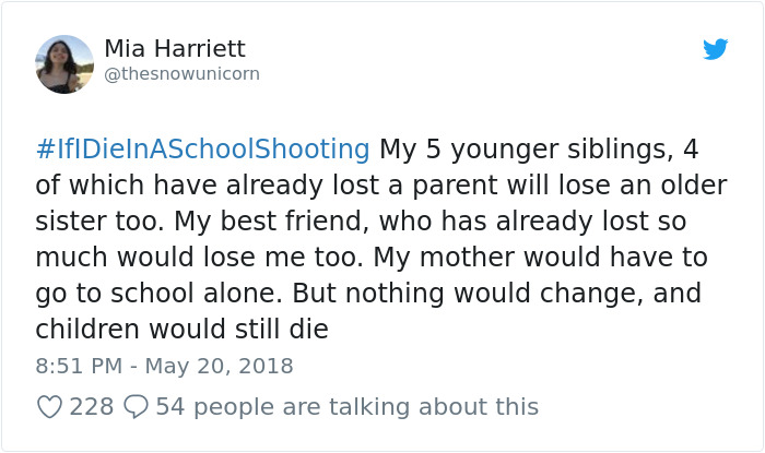 Students Start #IfIDieInASchoolShooting Hashtag And The Tweets Are Heartbreaking