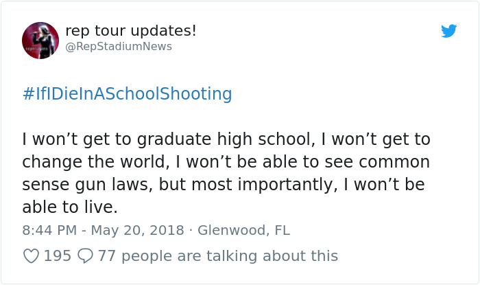 Students Start #IfIDieInASchoolShooting Hashtag And The Tweets Are Heartbreaking