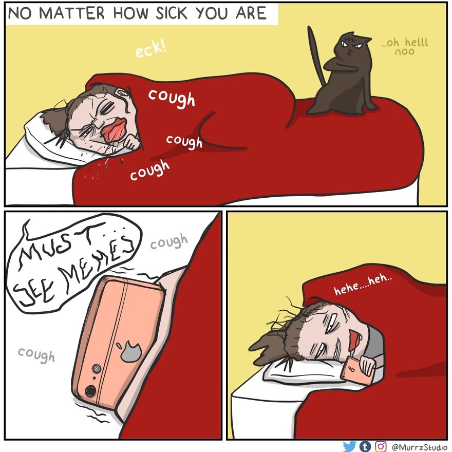 Artist Illustrates Everyday Life With Her Boyfriend And A Cat In 42 Funny Comics Artist Illustrates Everyday Life With Her Boyfriend And A Cat In 42 Funny Comics