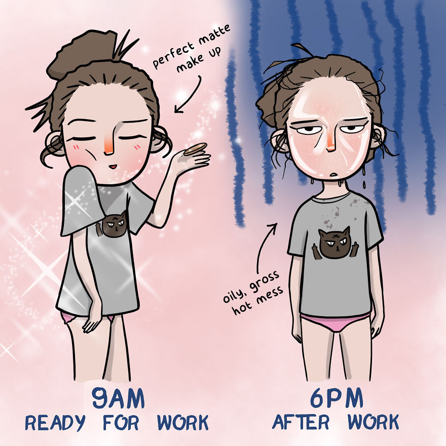 Artist Illustrates Everyday Life With Her Boyfriend And A Cat In 42 Funny Comics Artist Illustrates Everyday Life With Her Boyfriend And A Cat In 42 Funny Comics