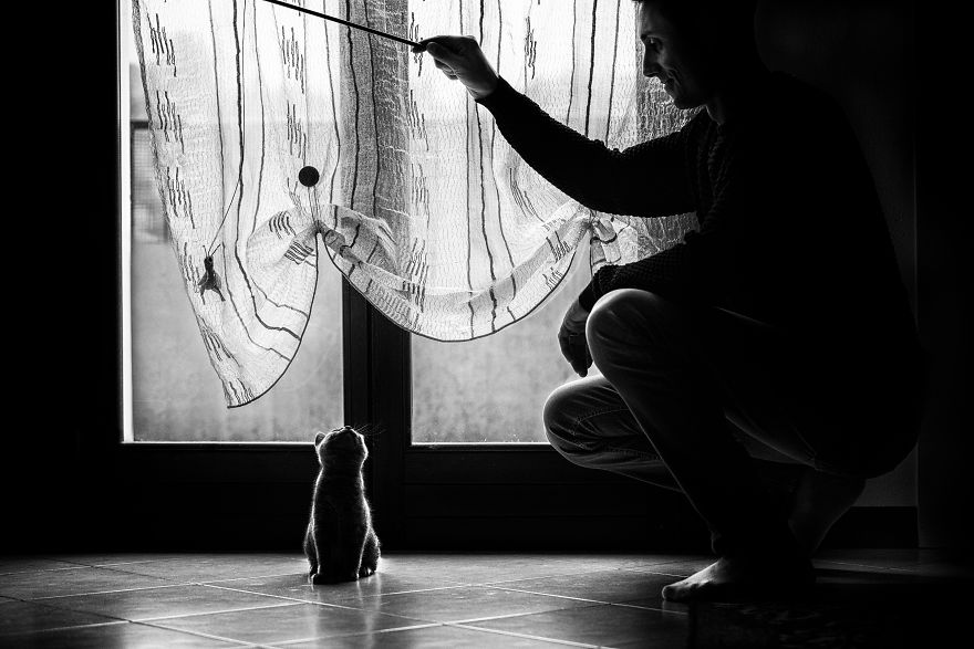 I Photograph Men With Their Cats And The Result Is Cuteness Overload!