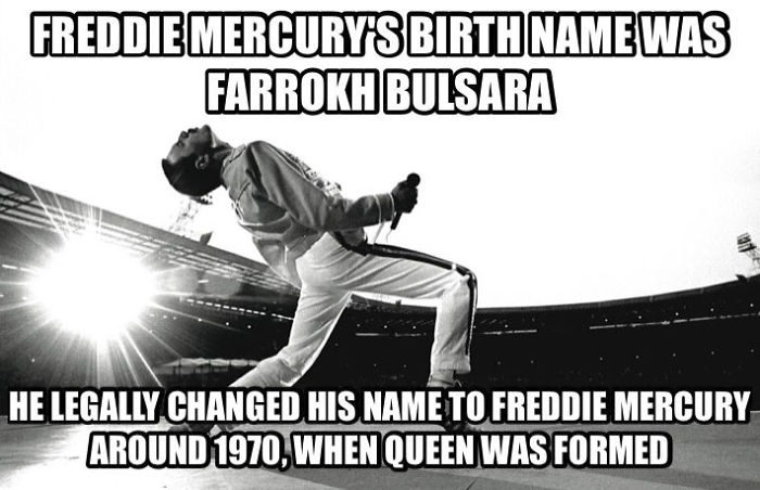 37 Facts About Freddie Mercury Most People Don’t Know 37 Facts About Freddie Mercury Most People Don’t Know