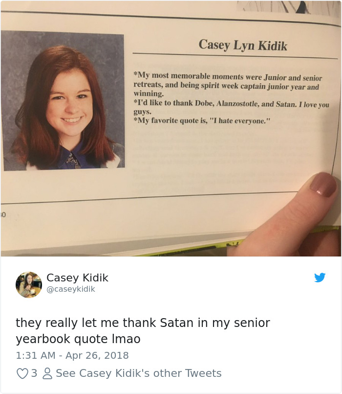 147 Times Students Had The Best Yearbook Quotes