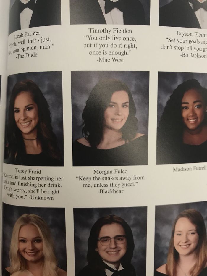 147 Times Students Had The Best Yearbook Quotes