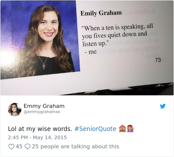 147 Times Students Had The Best Yearbook Quotes
