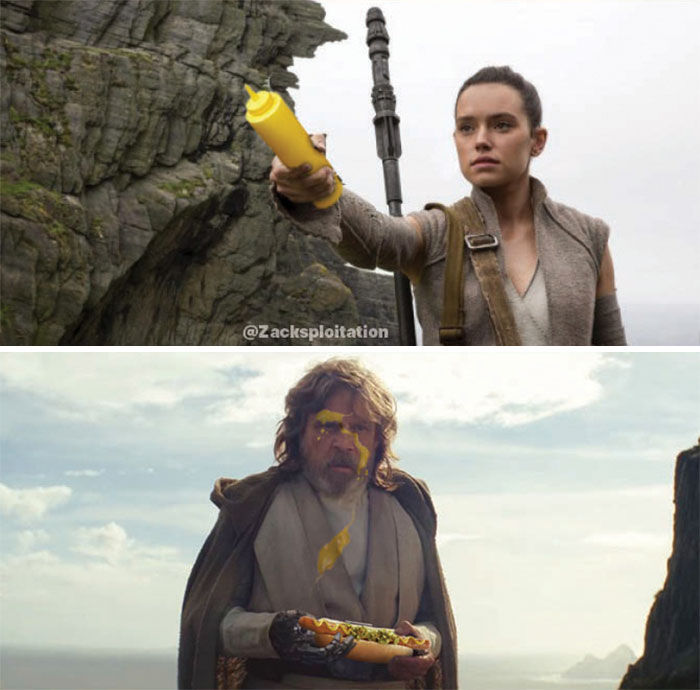 What If Lightsabers Were Mustard Bottles Instead What If Lightsabers Were Mustard Bottles Instead