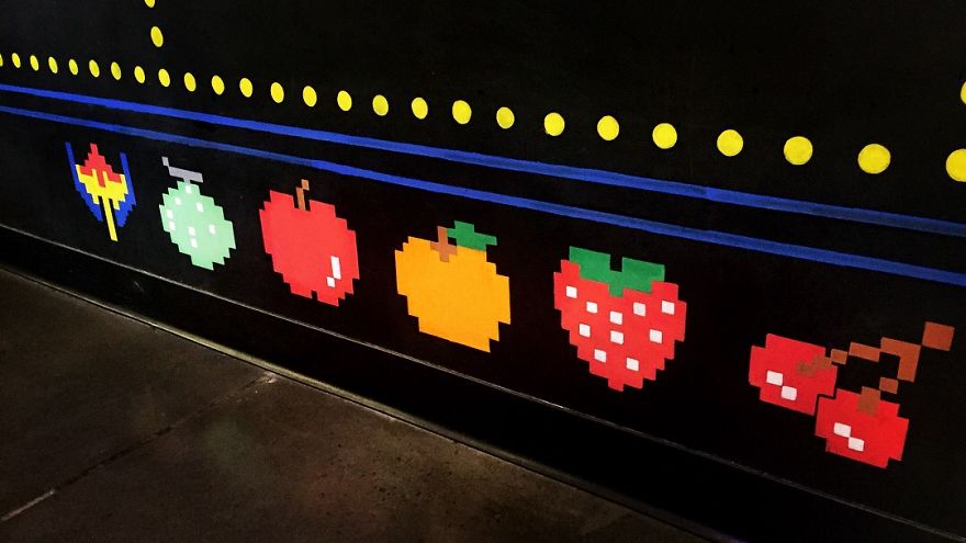 I Created This Pac-Man Themed Chalkboard I Created This Pac-Man Themed Chalkboard