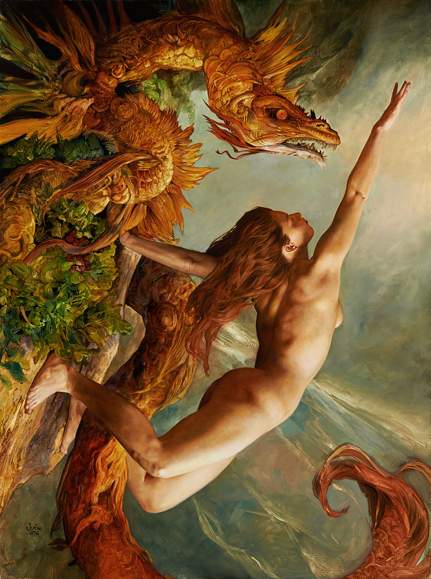 Fantasy Paintings By Julie Bell