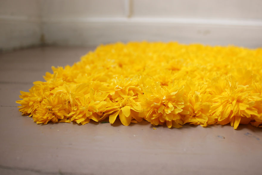 I Created Ephemeral Spring Floral Installations In A French Village