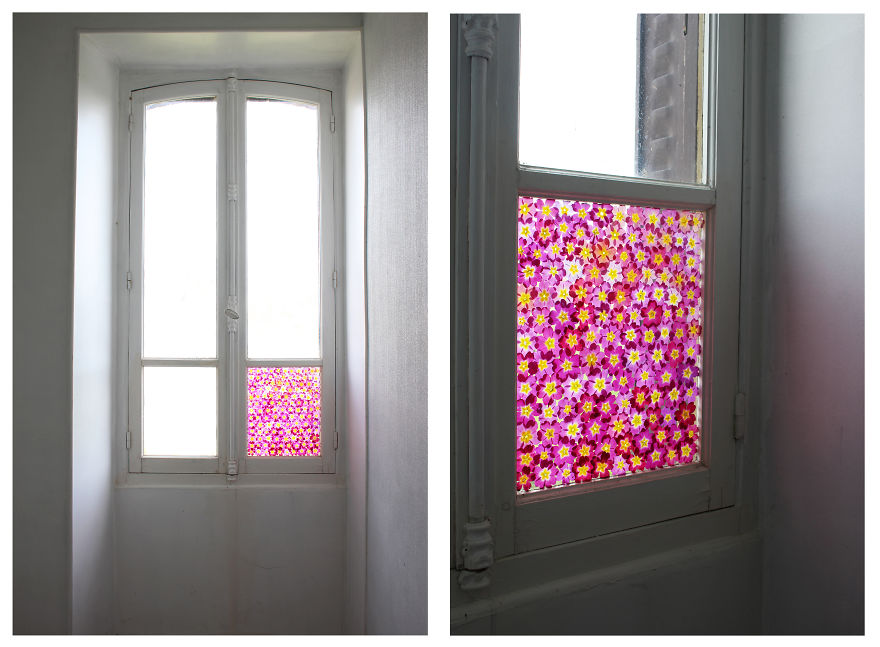 I Created Ephemeral Spring Floral Installations In A French Village