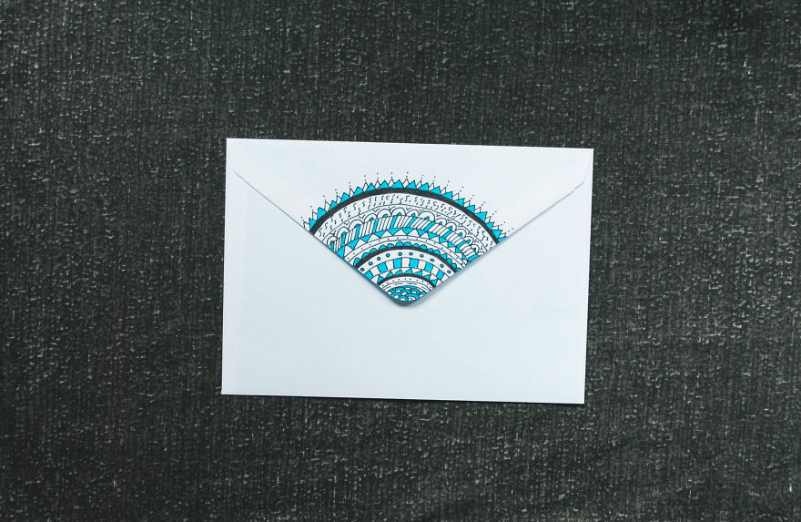 I Turn Cheap Envelopes Into Special Gifts With Hand Drawing