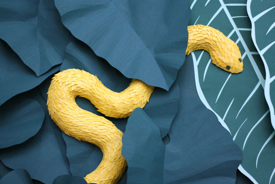 I Made This Jungle Out Of Paper