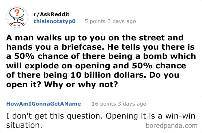 50 Times People Had The Best Answers To Questions On Reddit 50 Times People Had The Best Answers To Questions On Reddit