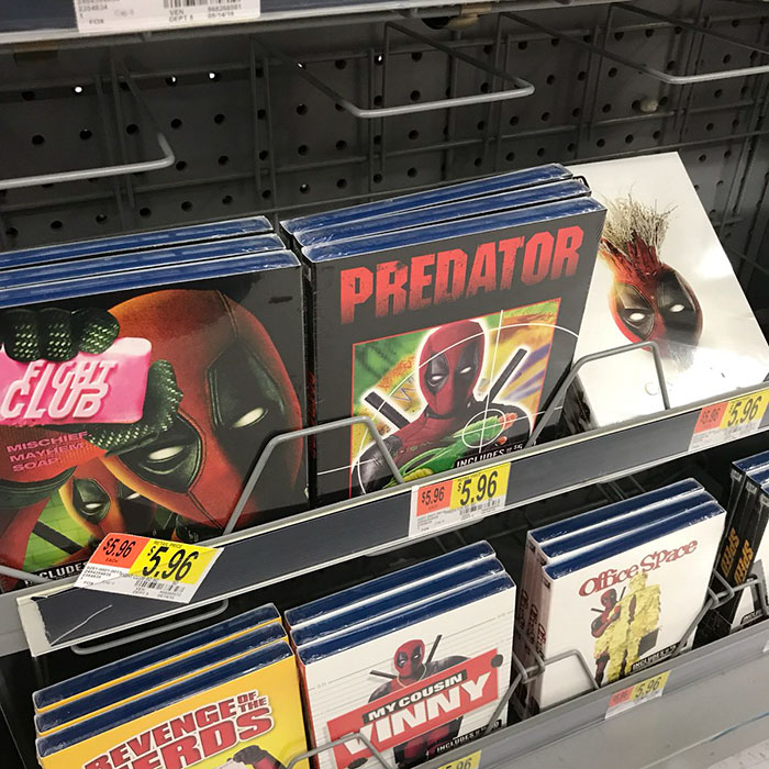 Deadpool Hilariously Takes Over Famous Movie Covers, And They Are Actually Being Sold In Walmart Deadpool Hilariously Takes Over Famous Movie Covers, And They Are Actually Being Sold In Walmart