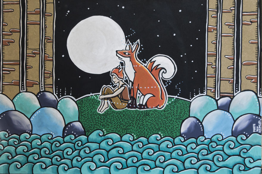 I Create Magical Illustrations By Hand I Create Magical Illustrations By Hand