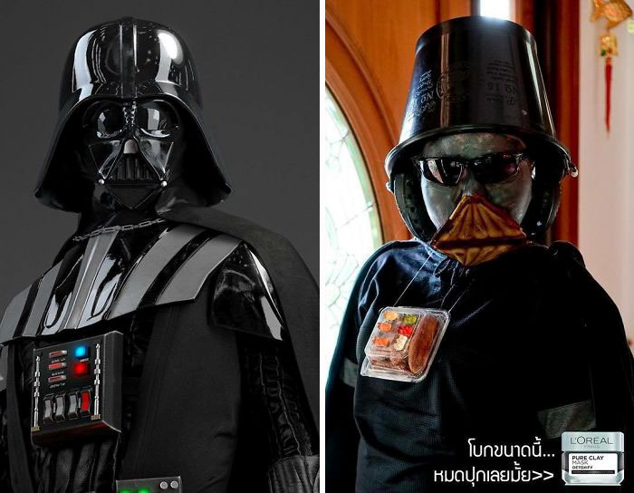 Woman Hilariously Recreates Celebrity Outfits Using Food, And The Result Is Better Than The Original Woman Hilariously Recreates Celebrity Outfits Using Food, And The Result Is Better Than The Original