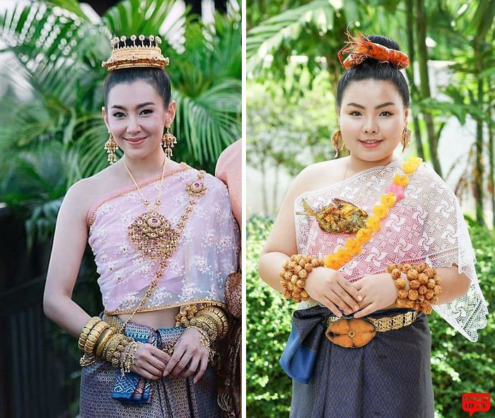 Woman Hilariously Recreates Celebrity Outfits Using Food, And The Result Is Better Than The Original Woman Hilariously Recreates Celebrity Outfits Using Food, And The Result Is Better Than The Original