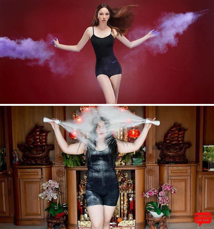 Woman Hilariously Recreates Celebrity Outfits Using Food, And The Result Is Better Than The Original Woman Hilariously Recreates Celebrity Outfits Using Food, And The Result Is Better Than The Original