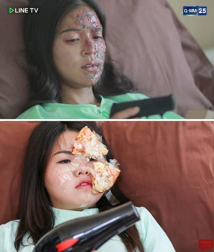 Woman Hilariously Recreates Celebrity Outfits Using Food, And The Result Is Better Than The Original Woman Hilariously Recreates Celebrity Outfits Using Food, And The Result Is Better Than The Original