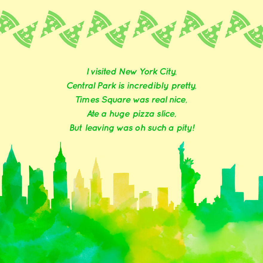 We Wrote Limericks About Cities Around The World We Wrote Limericks About Cities Around The World