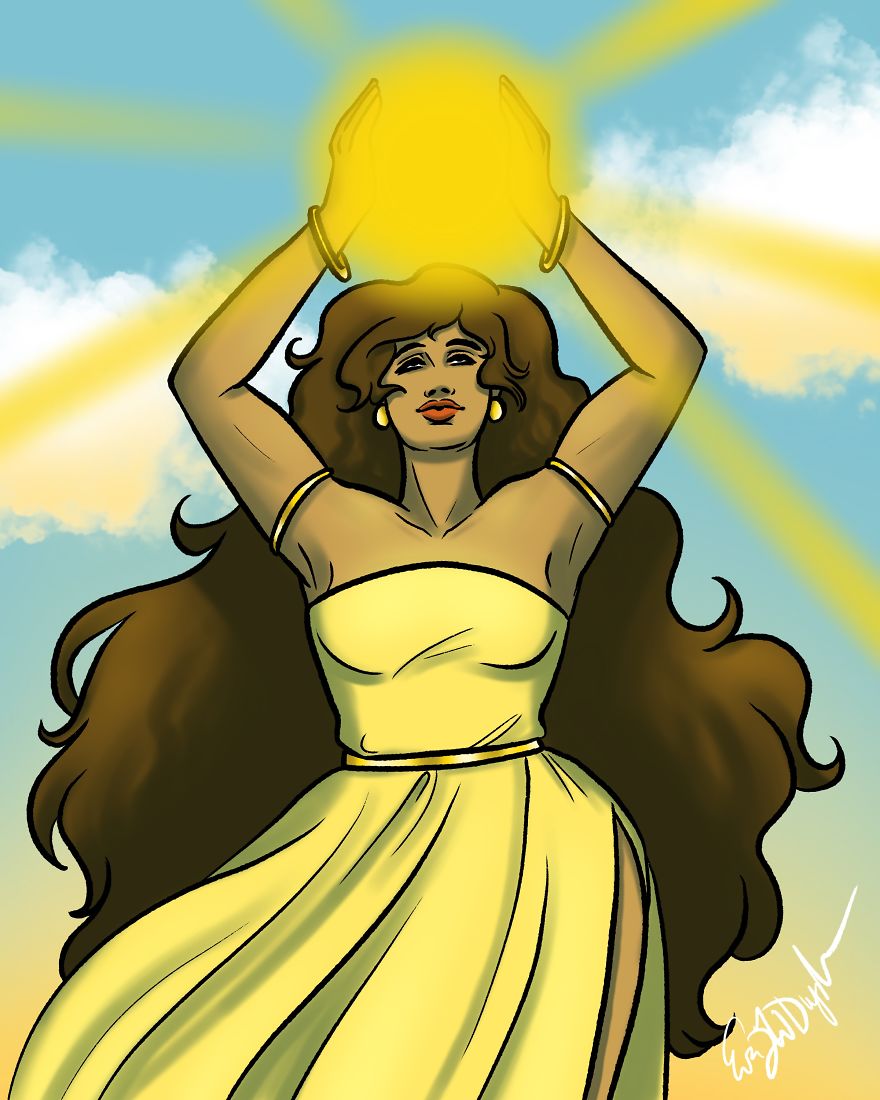 My Vision Of The Greek Goddesses