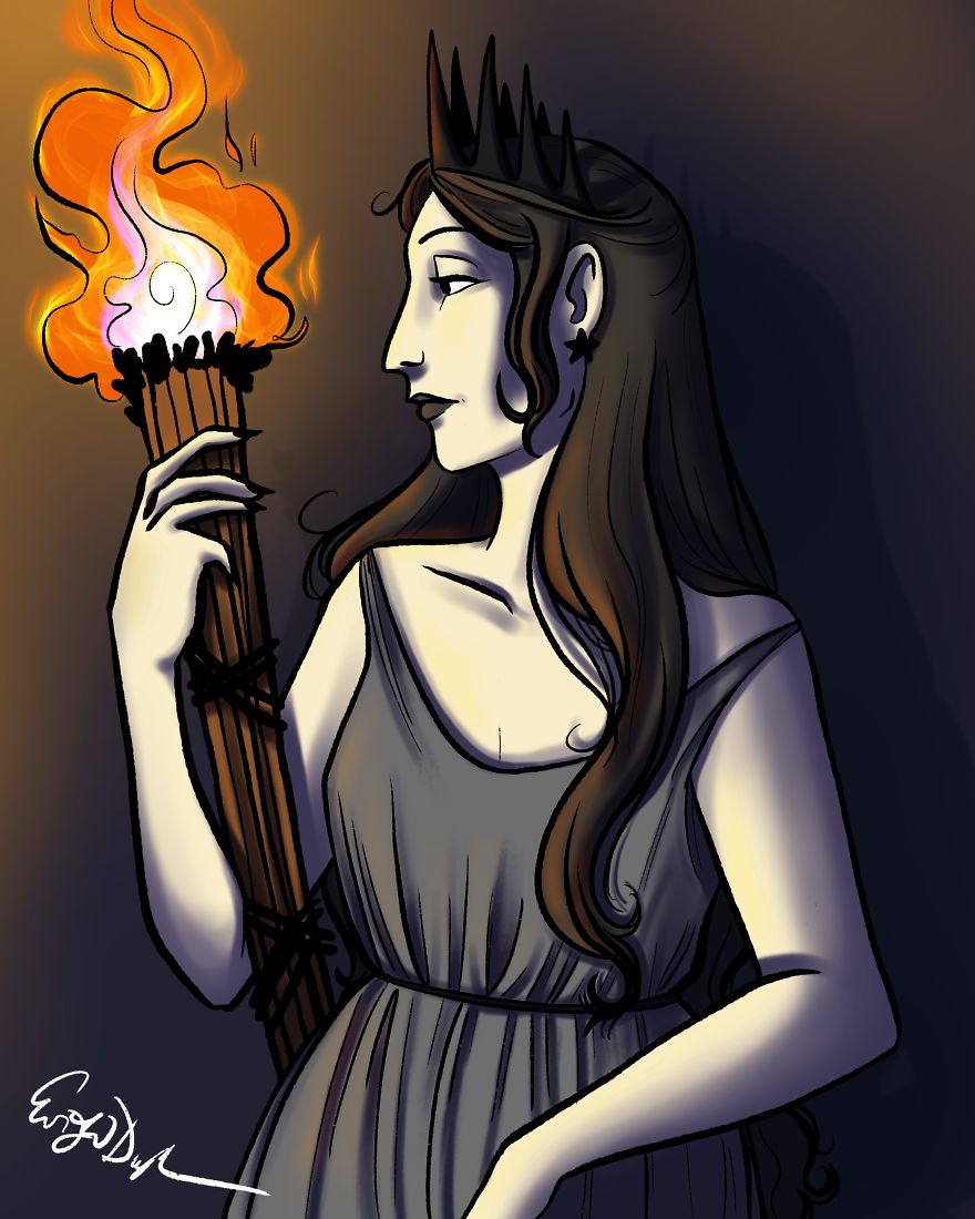 My Vision Of The Greek Goddesses