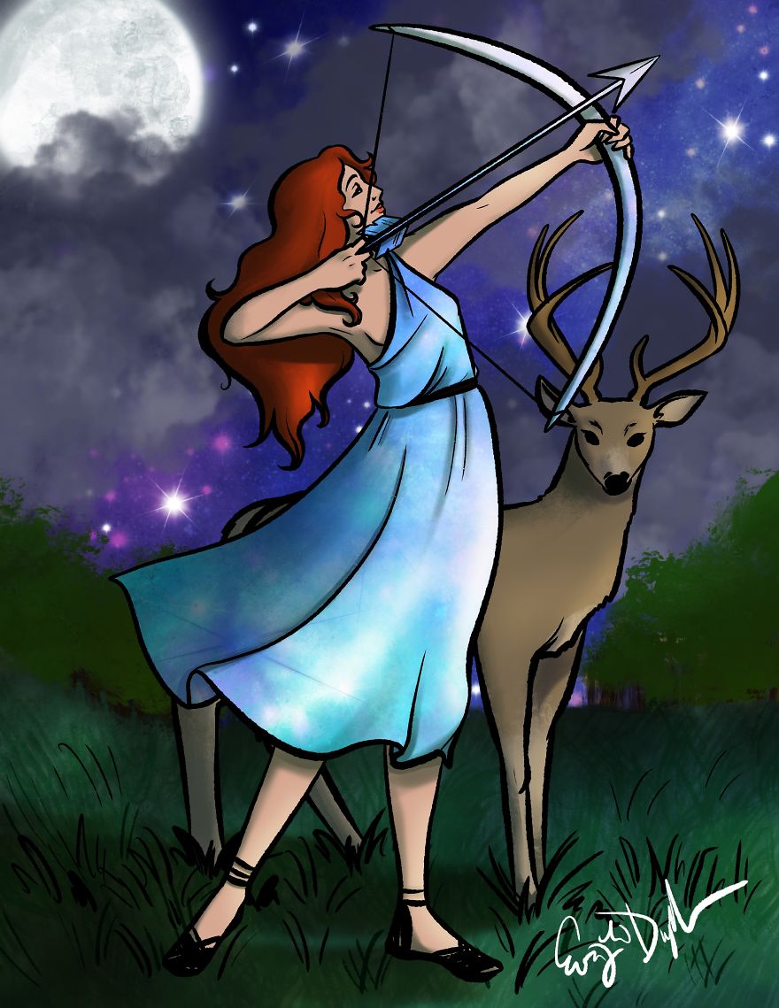 My Vision Of The Greek Goddesses