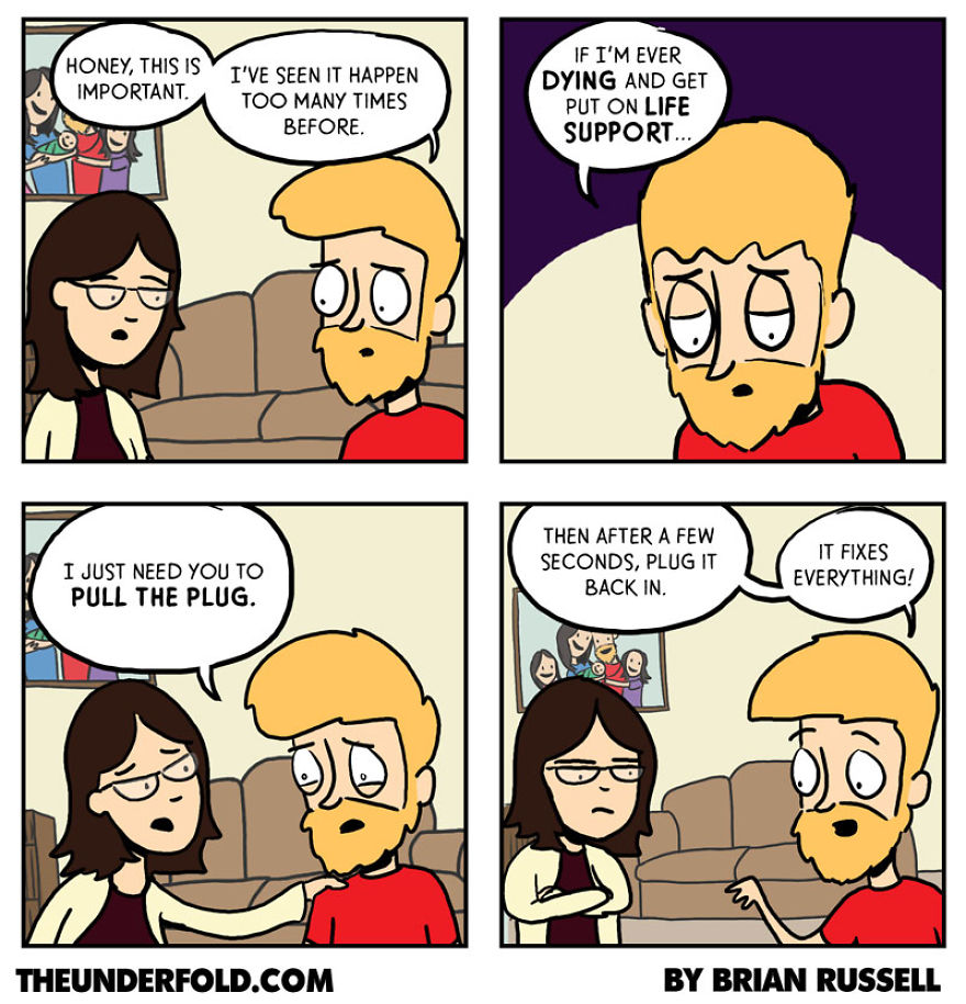 37 Comics That I Created To Show What It&#8217;s Like To Work In An Office As An IT Guy