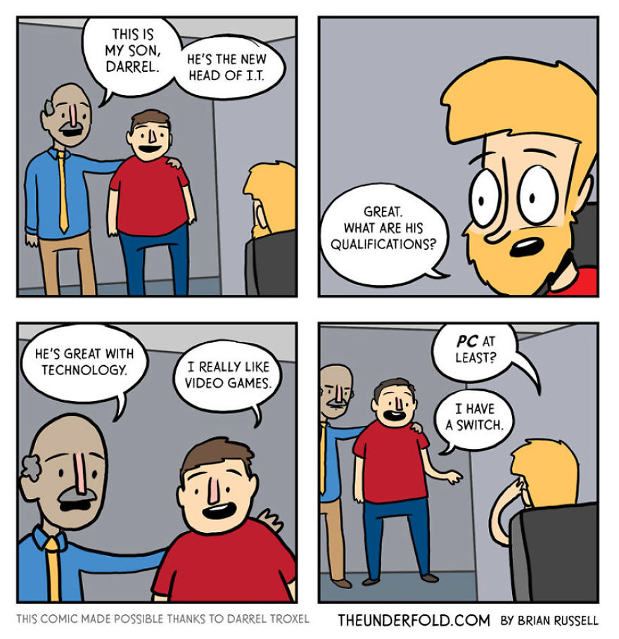 37 Comics That I Created To Show What It&#8217;s Like To Work In An Office As An IT Guy