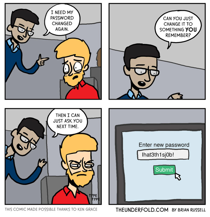 37 Comics That I Created To Show What It&#8217;s Like To Work In An Office As An IT Guy