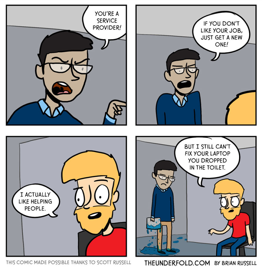 37 Comics That I Created To Show What It&#8217;s Like To Work In An Office As An IT Guy